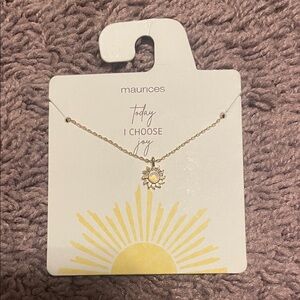 Sun necklace